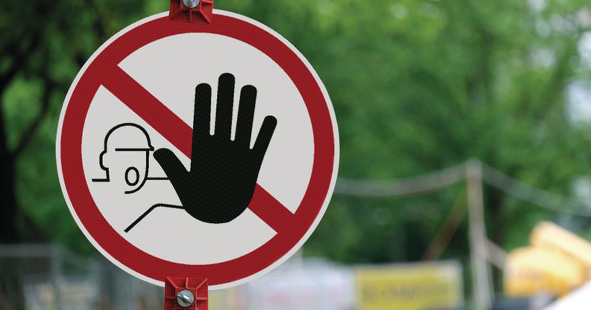 panneaux d'interdiction